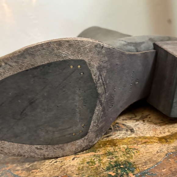 Officine Creative Blue Grey Ankle Boots size 37 - Picture 9 of 9